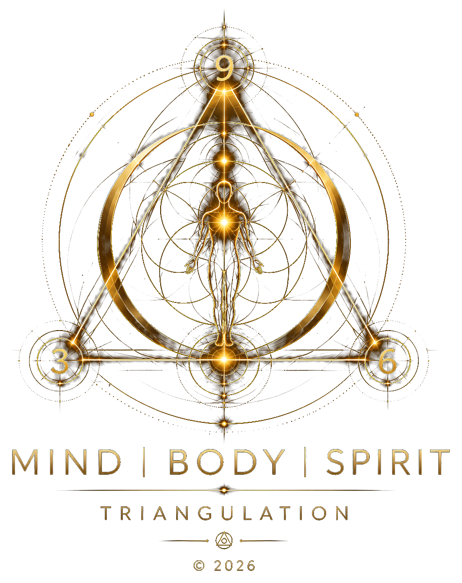 MIND | BODY | SPIRIT Triangulation official logo